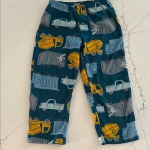 Carter's Blue and Yellow Construction Pajama Bottoms